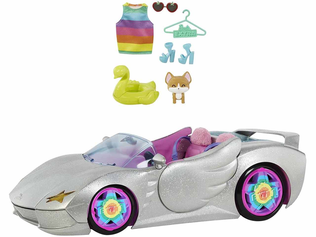 Barbie extra auto cabrio  hdj47-0
