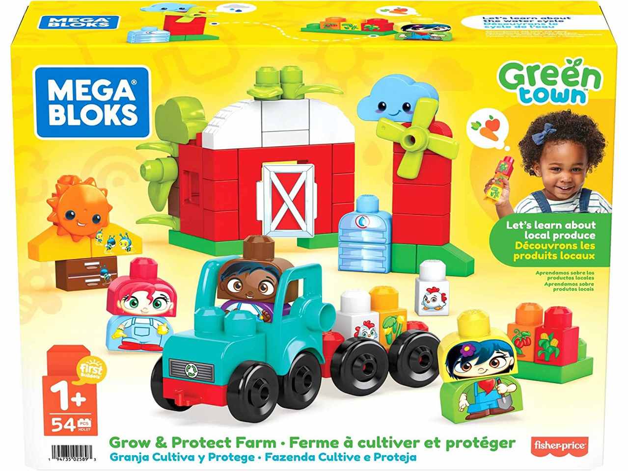 Mega blocks fattoria eco amici bio $