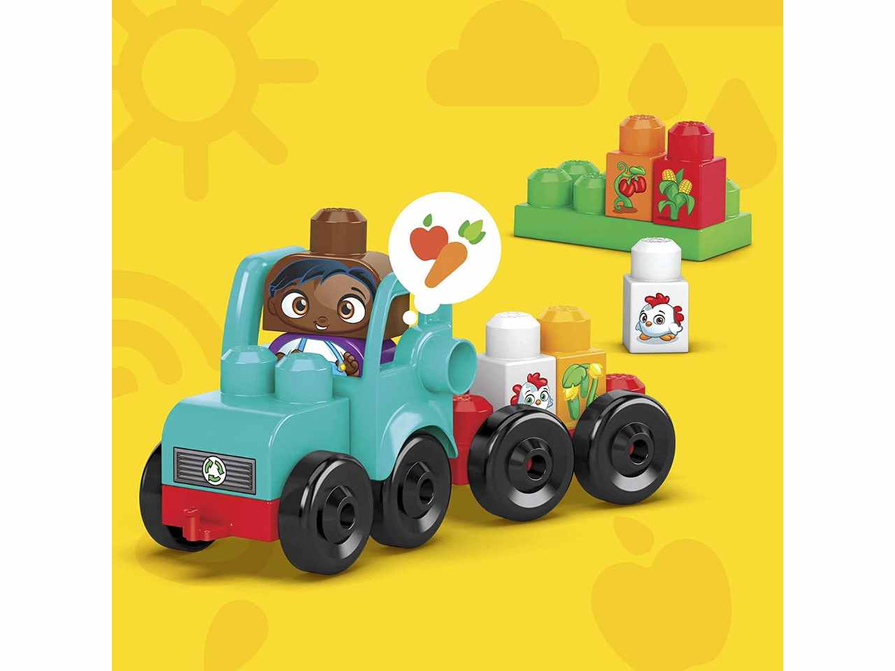 Mega blocks fattoria eco amici bio $