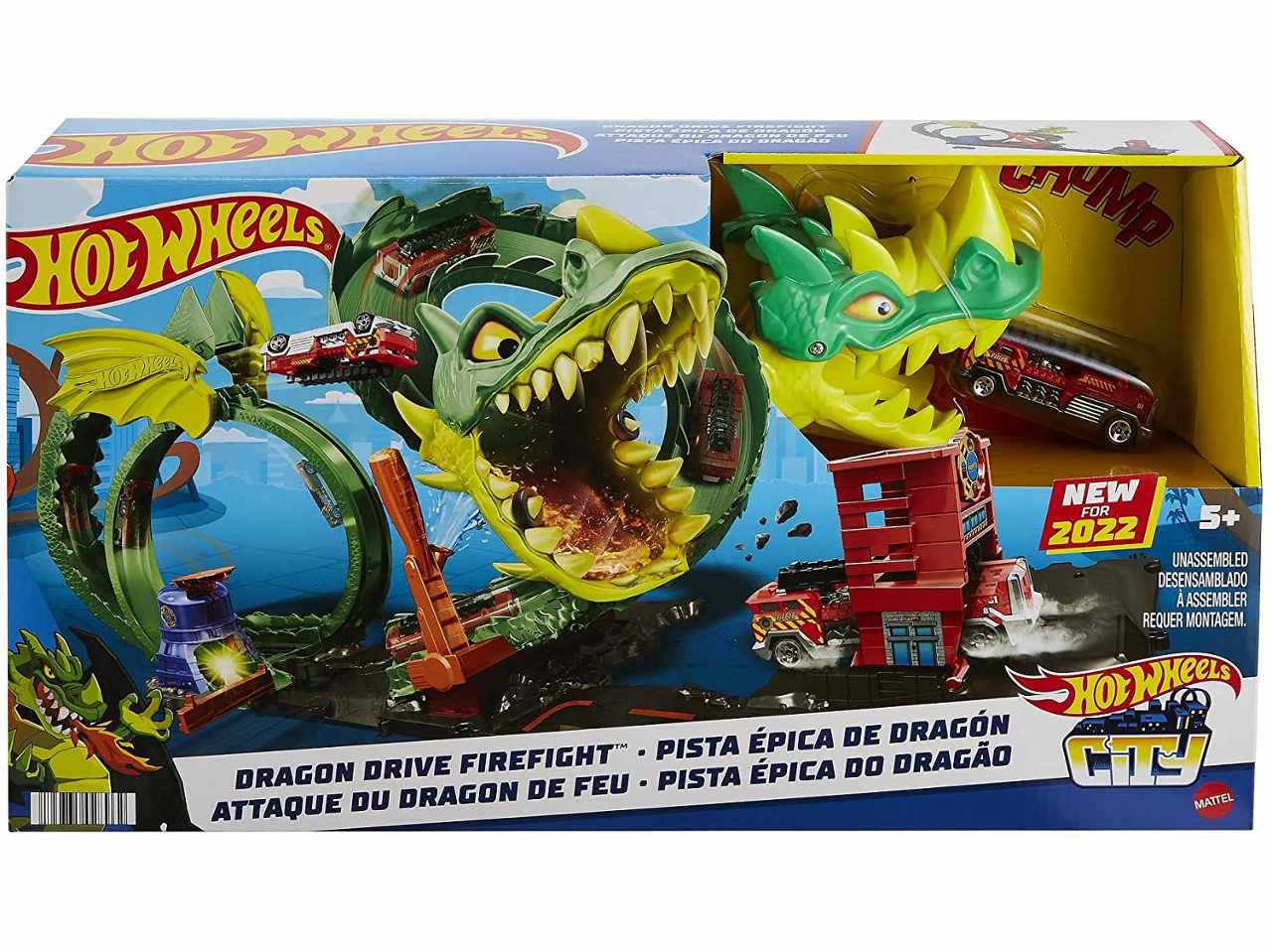 Hot wheels dragone di fuoco   hdp03-0