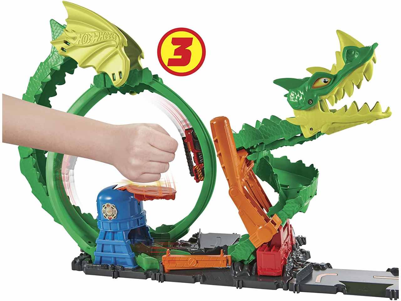 Hot wheels dragone di fuoco   hdp03-0