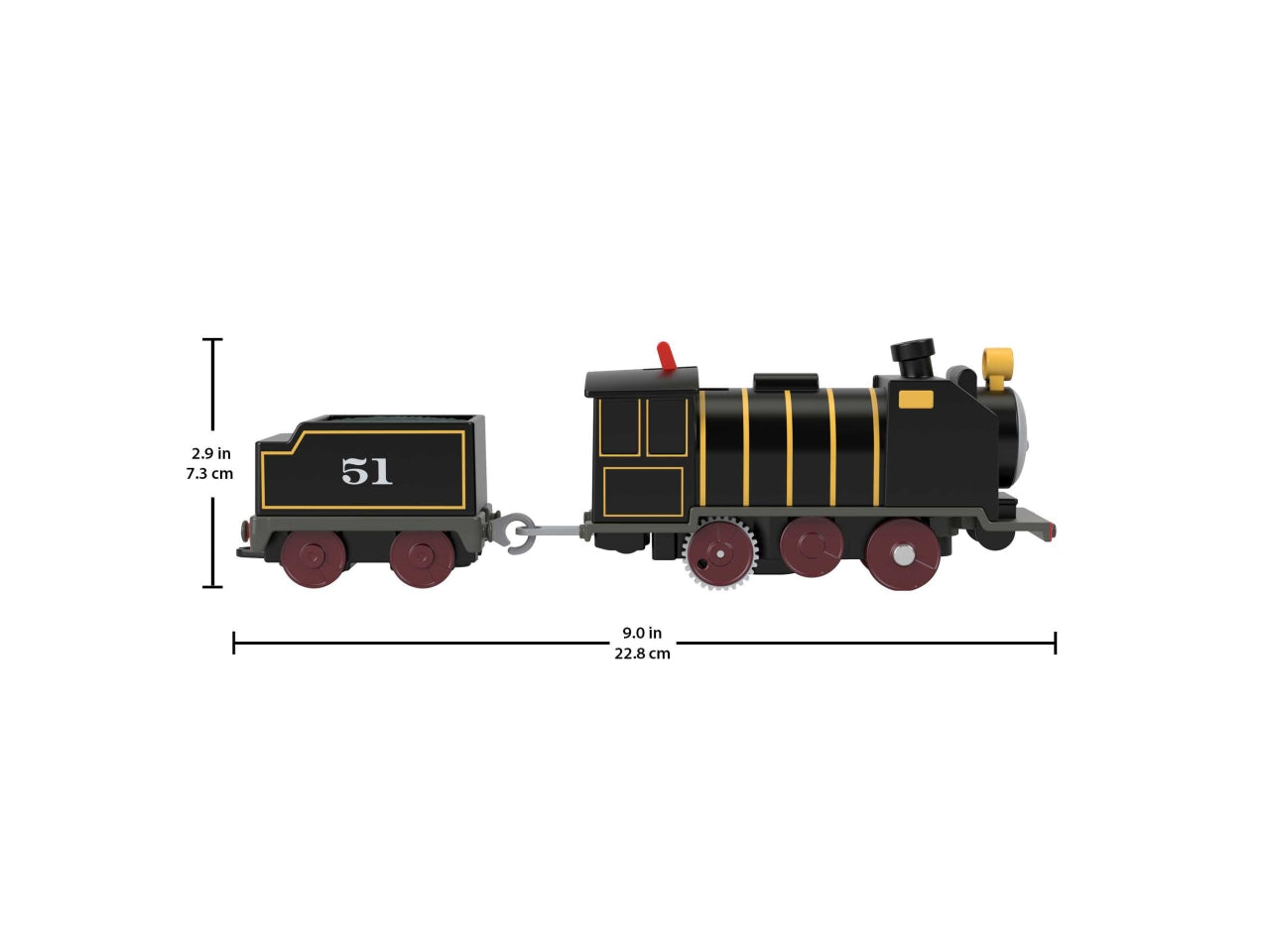 Thomas & Friends Grandi Amici Motorizzati: Locomotiva Multicolor per Bambini di 3+ Anni - Mattel
