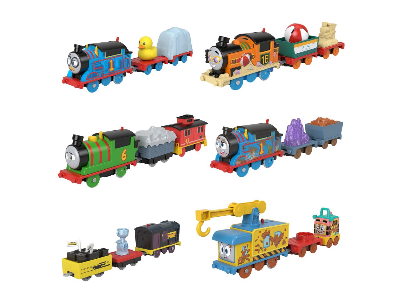 Mattel trenino thomas & friends momenti indimenticabili