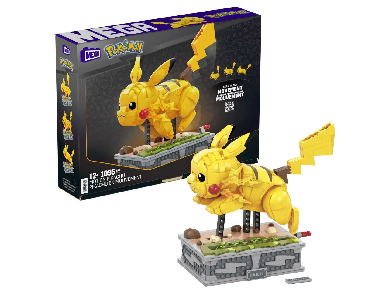 Pokemon costruzioni kinetic pikachu 1095 mattoncini