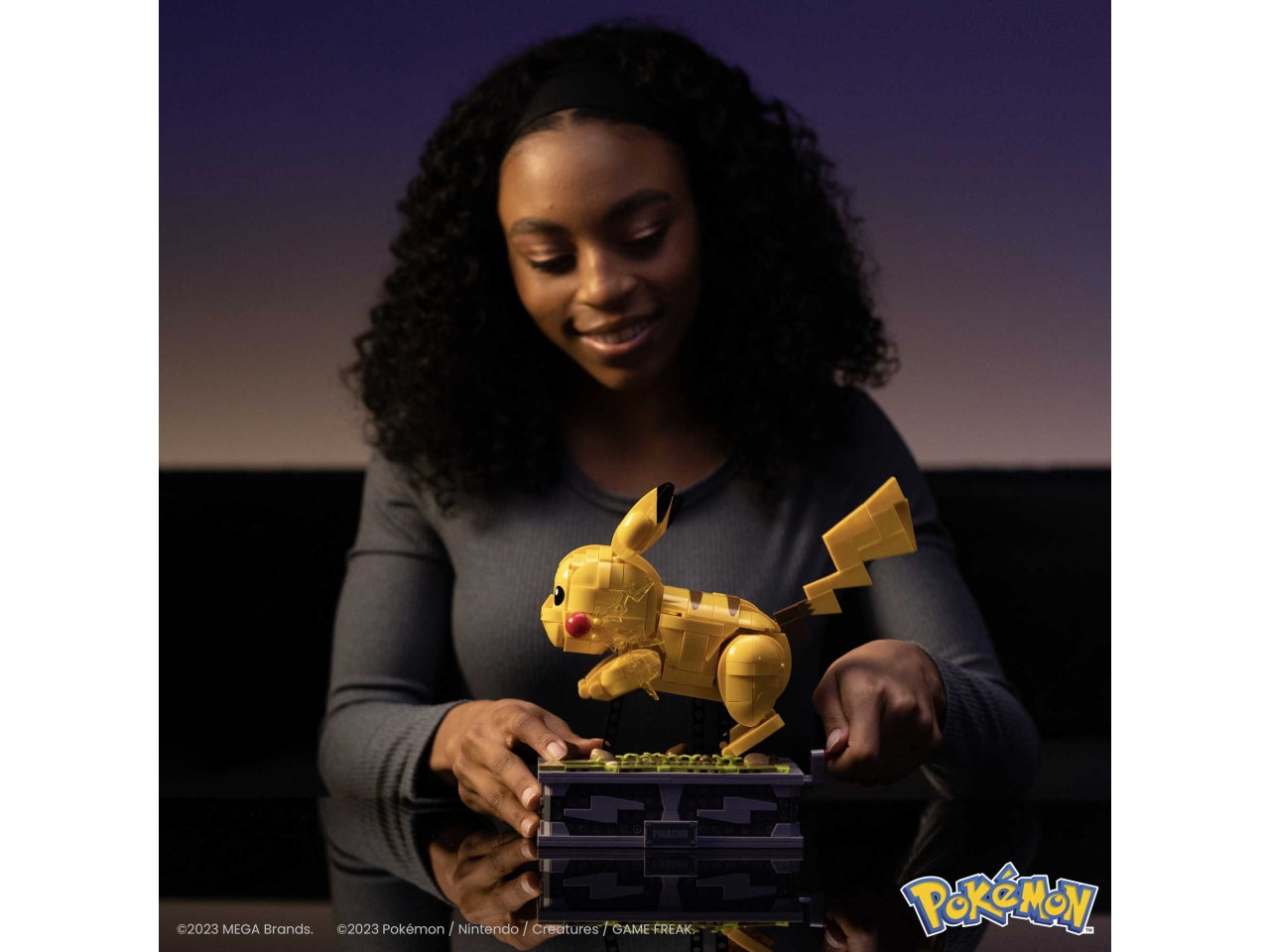 Pokemon costruzioni kinetic pikachu 1095 mattoncini