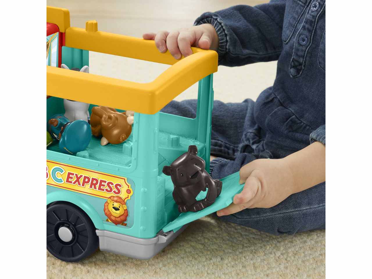 Little people ss bg animal train-seu hh