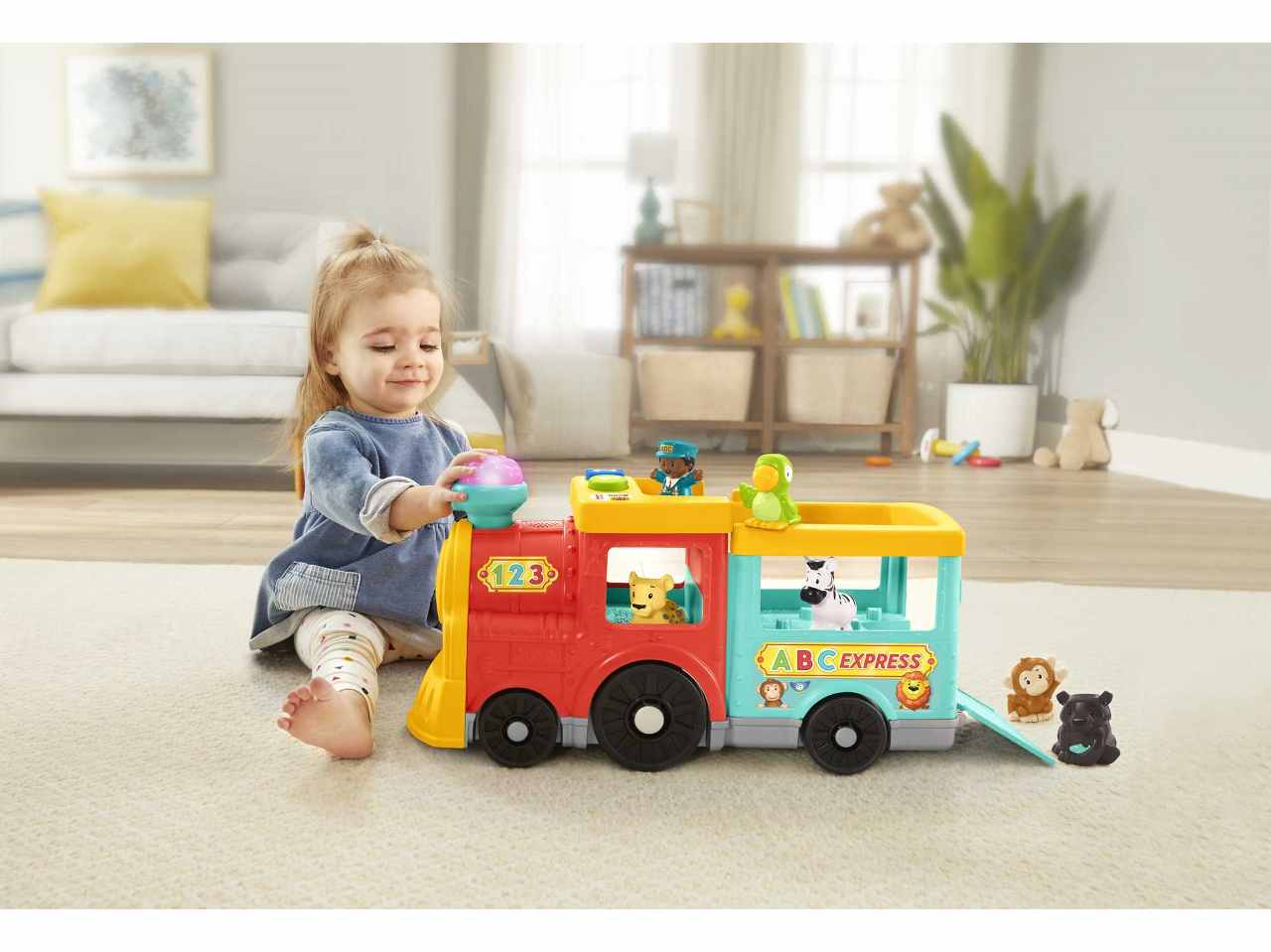 Little people ss bg animal train-seu hh