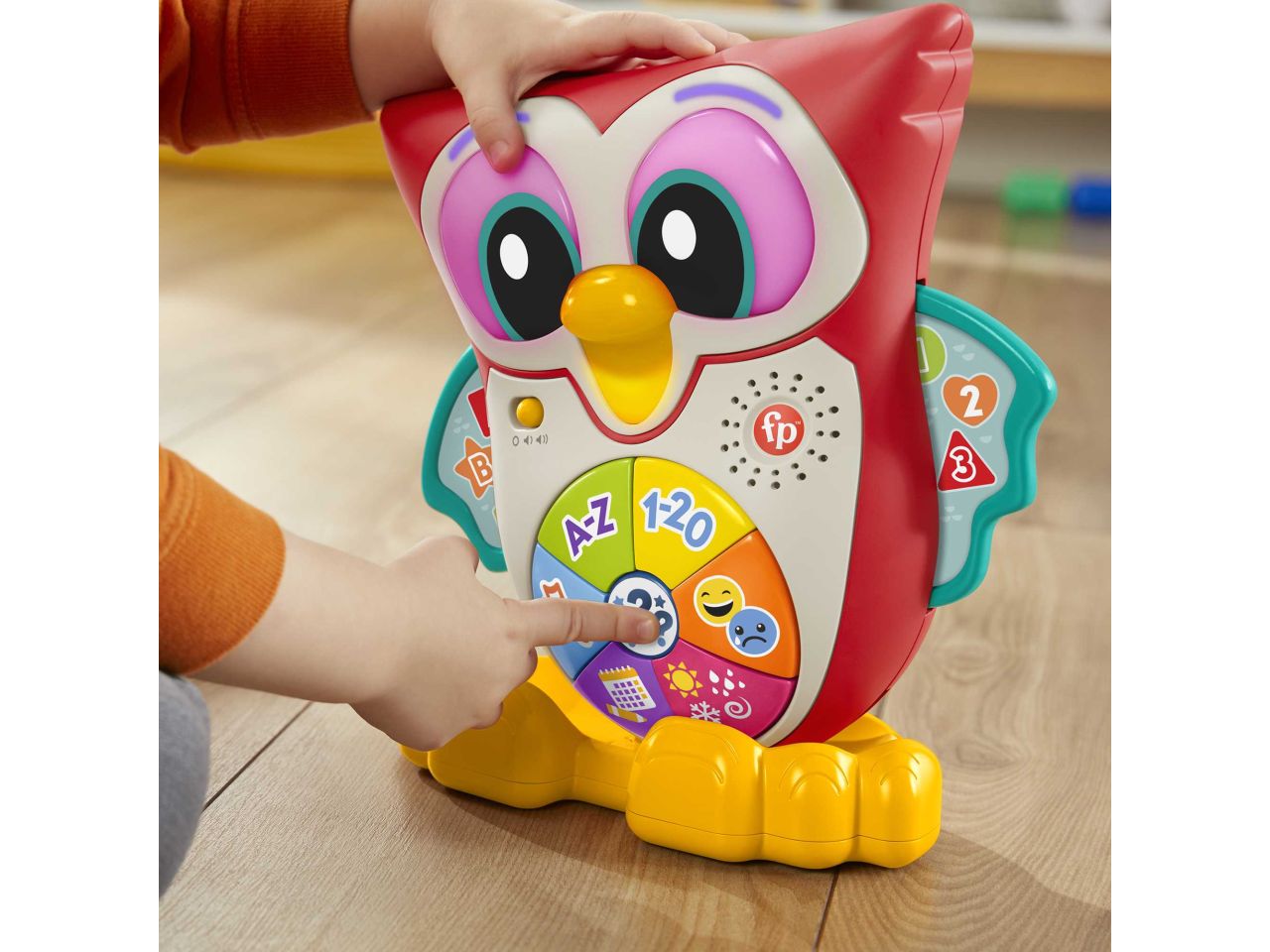Mattel fisher-price carletto gufetto tante emozioni