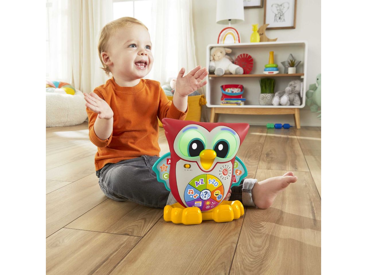 Mattel fisher-price carletto gufetto tante emozioni
