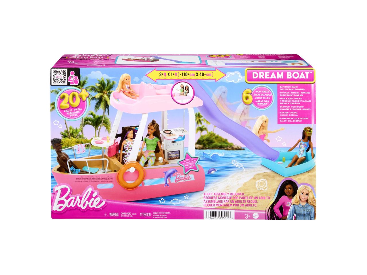Mattel barbie barca dei sogni