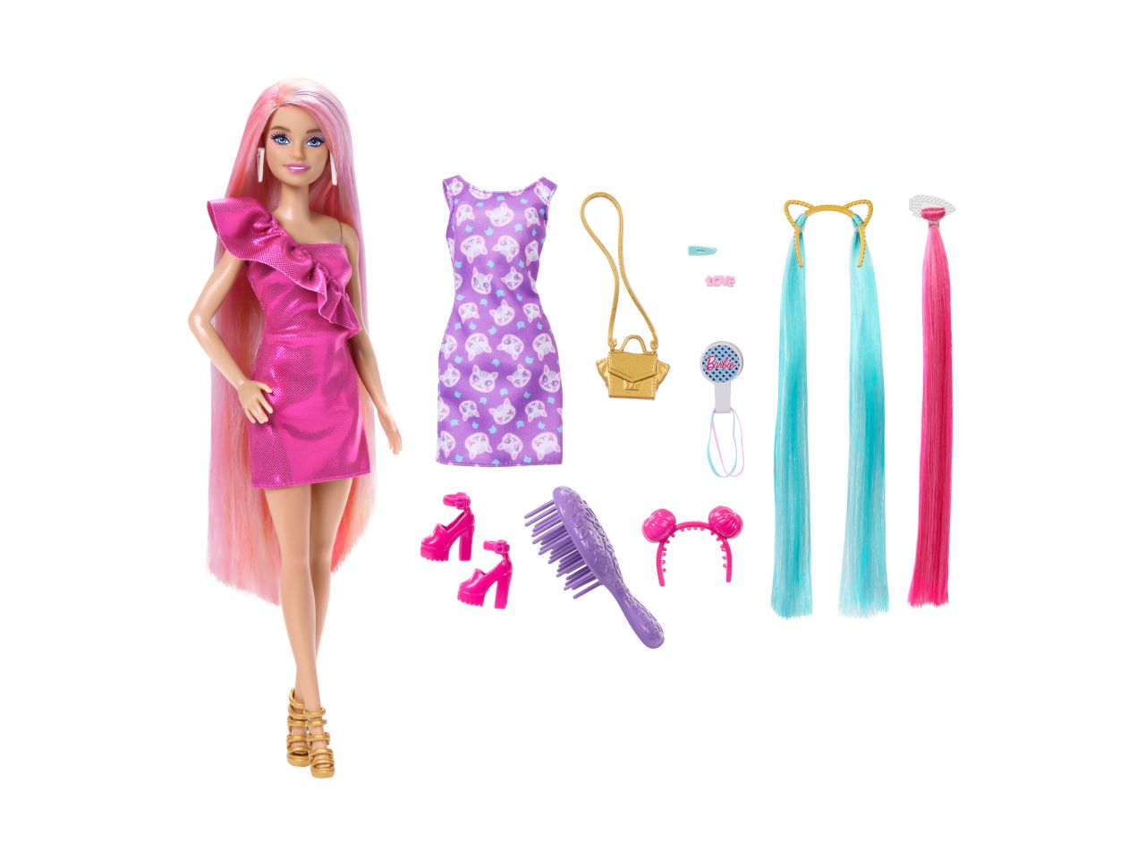 Fashion doll mattel barbie super chioma 23 blonde