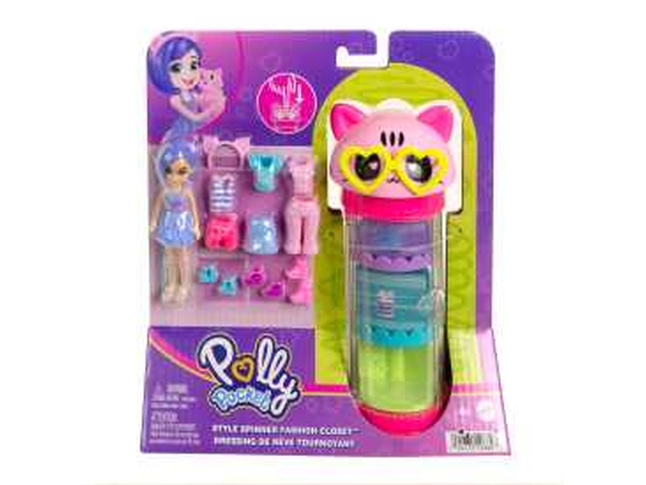 Polly poket armadio moda girevole as.