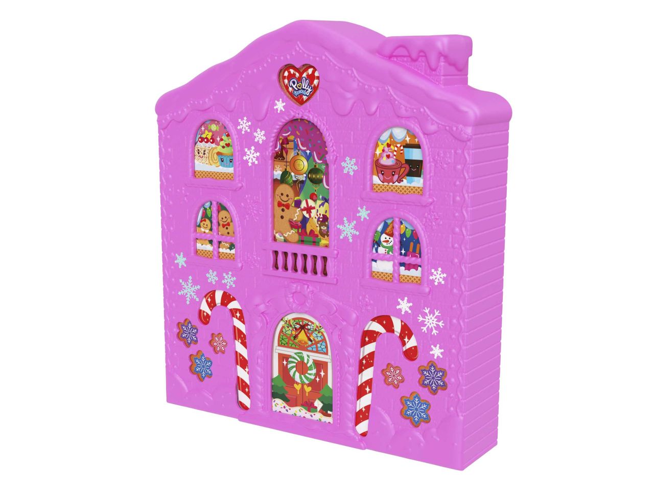 Mattel polly pocket calendario dell'avvento