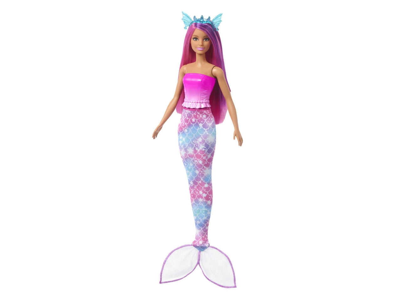 Barbie Bambola E Cuccioli Fantasy | Bambola Da Vestire | Gonna E Coda Da Sirena | Mattel