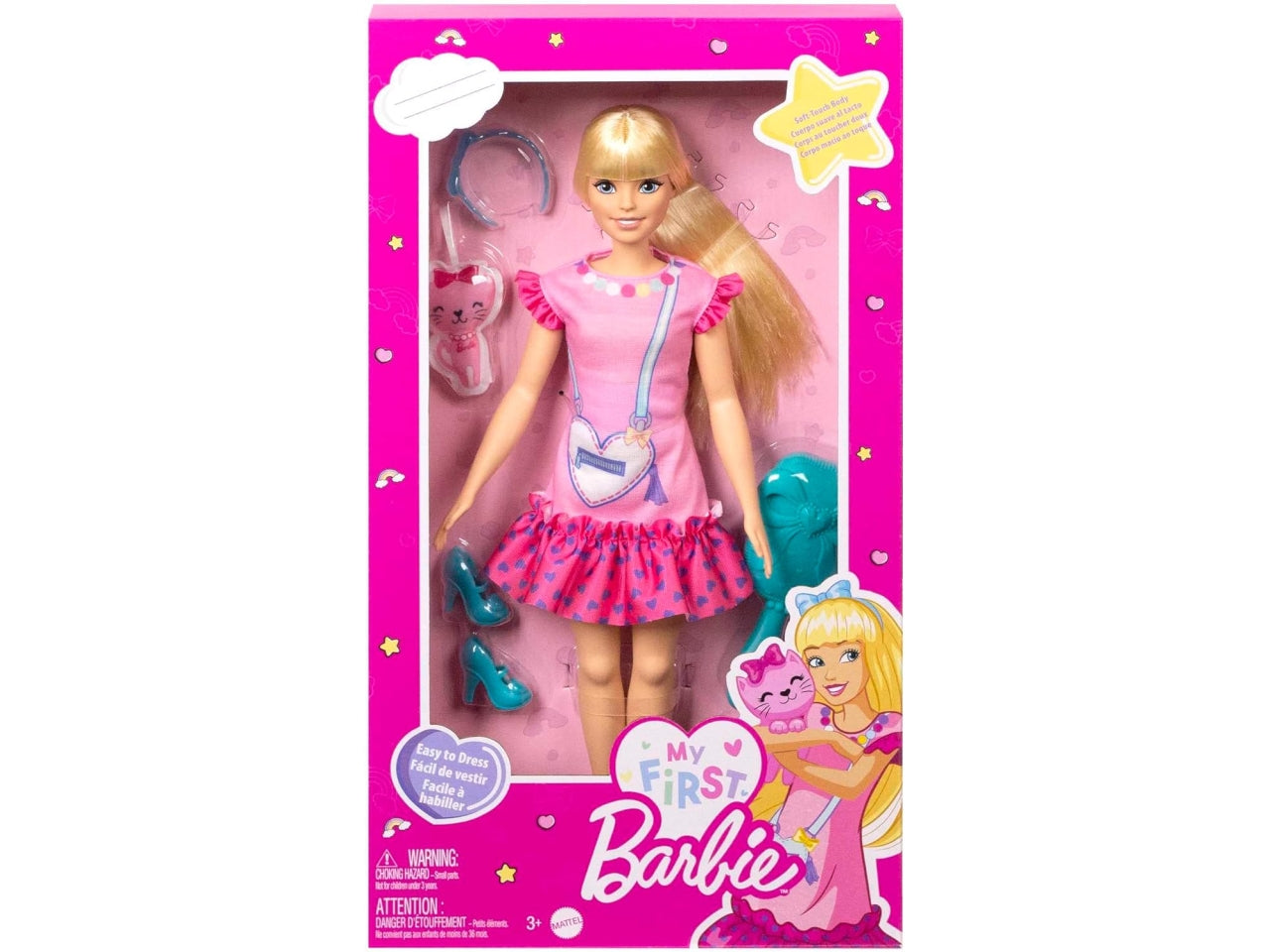Barbie myfirst capelli biondi