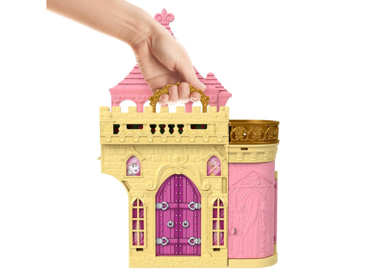 Fashion doll mattel  disney princess set componibili il castello di belle