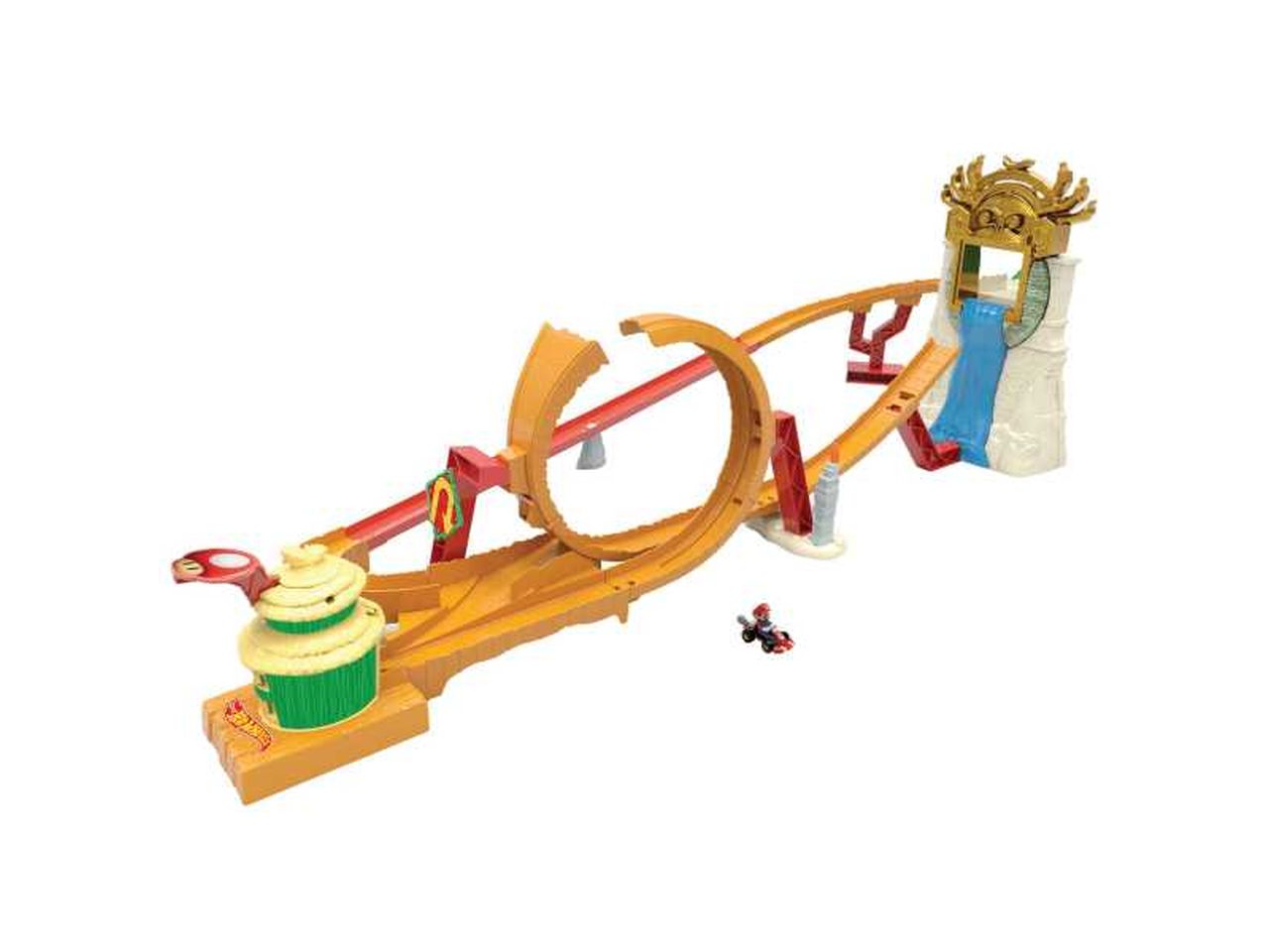 Hot wheels pista super mario all'isola di kong