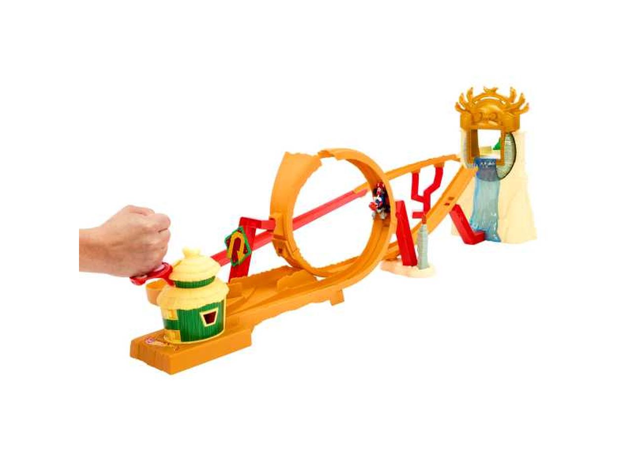 Hot wheels pista super mario all'isola di kong