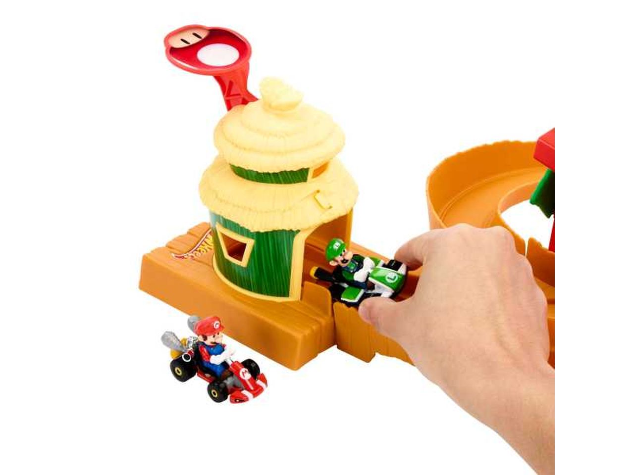 Hot wheels pista super mario all'isola di kong