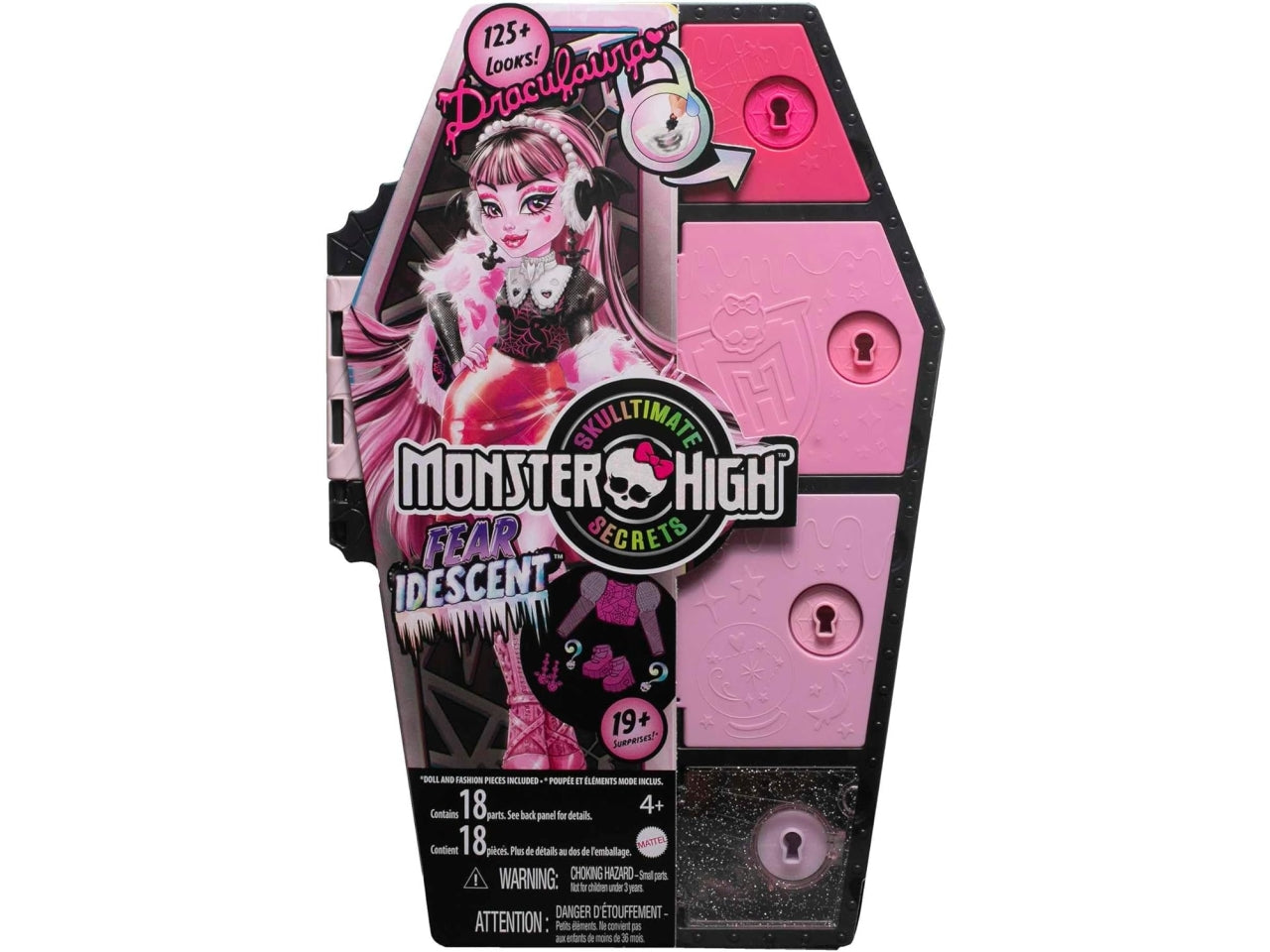 Mattel fashion doll monster high segreti da brivido serie 2 - personaggi assortiti
