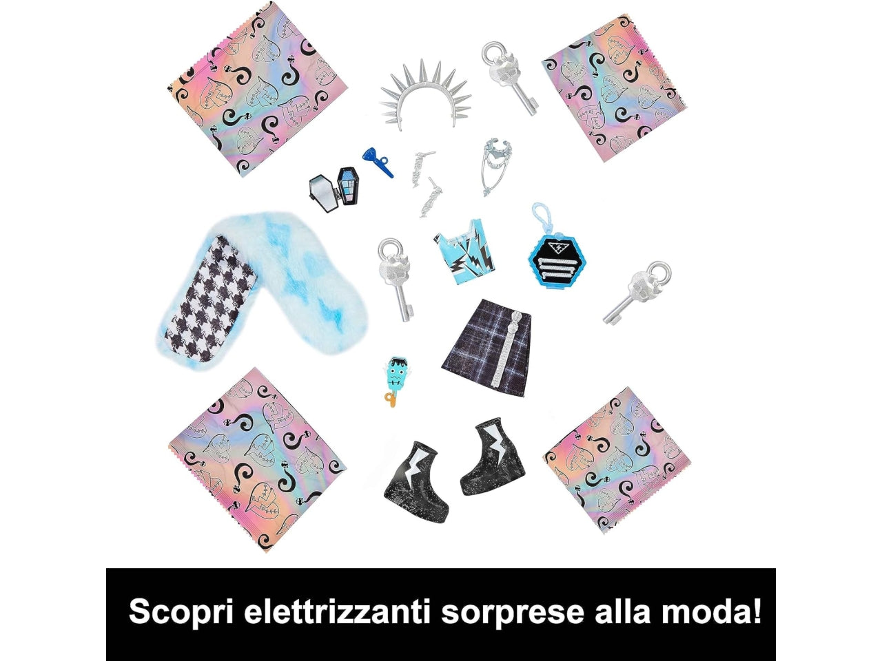 Mattel fashion doll monster high segreti da brivido serie 2 - personaggi assortiti