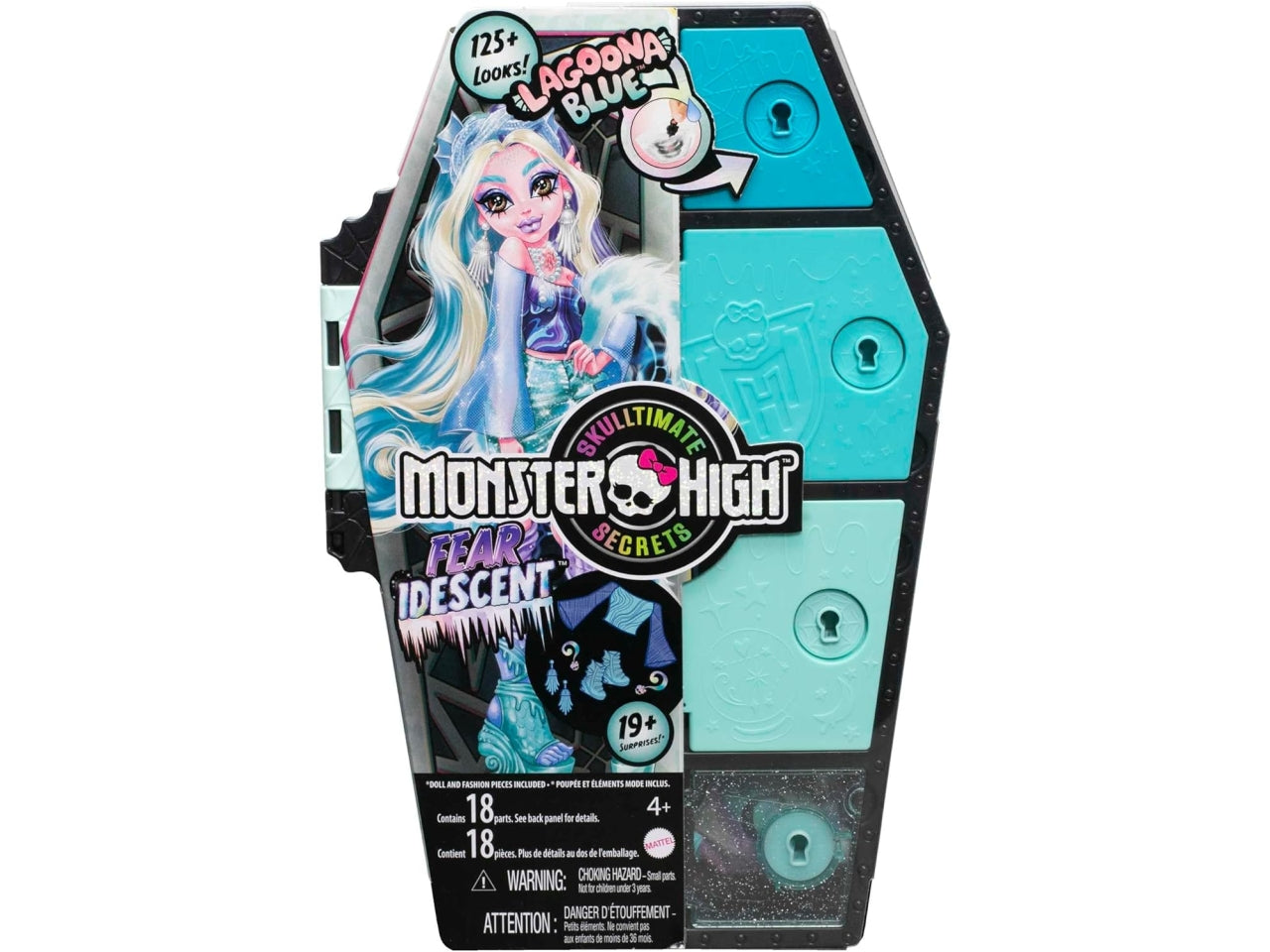 Mattel fashion doll monster high segreti da brivido serie 2 - personaggi assortiti
