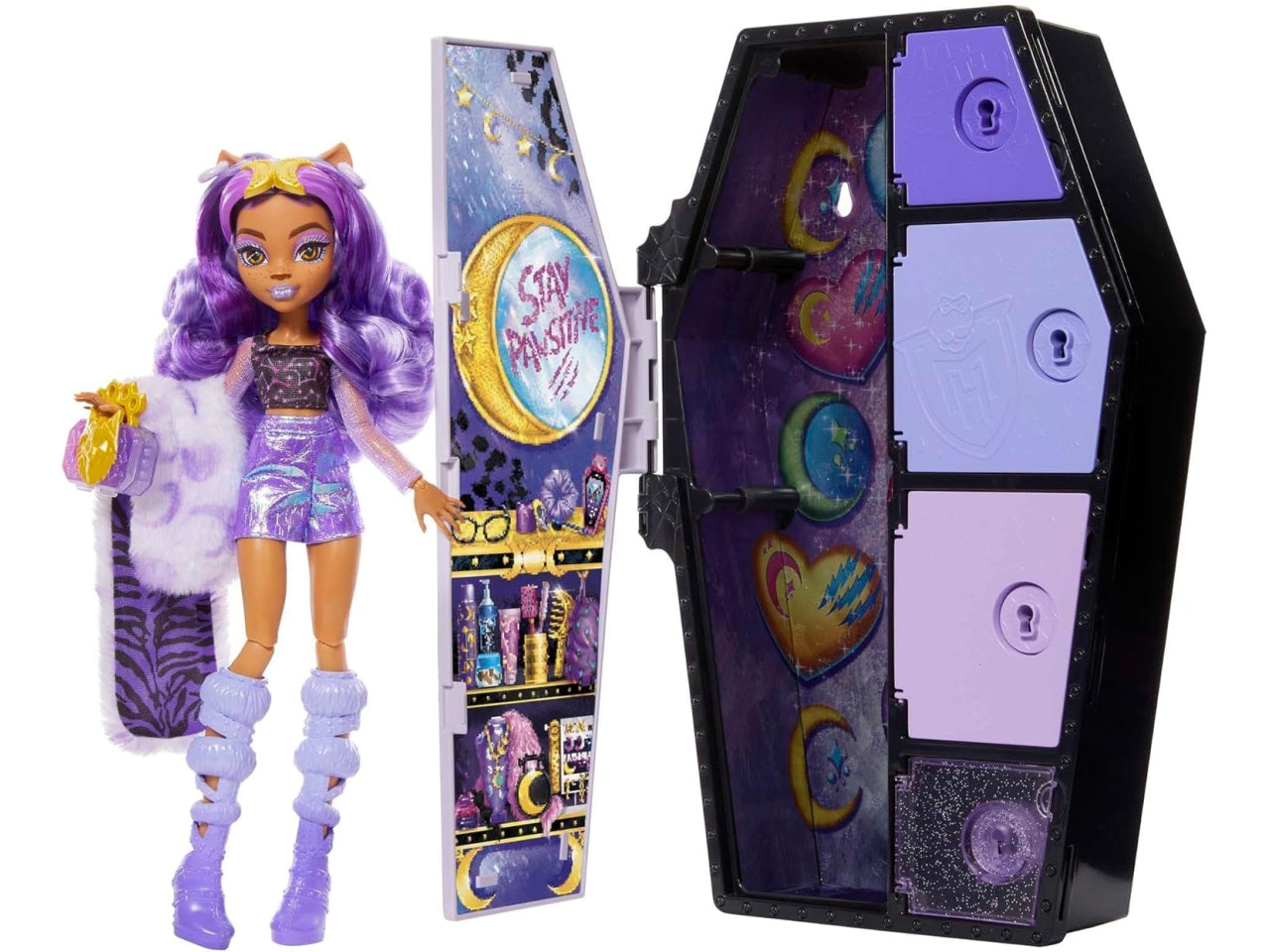 Mattel fashion doll monster high segreti da brivido serie 2 - personaggi assortiti