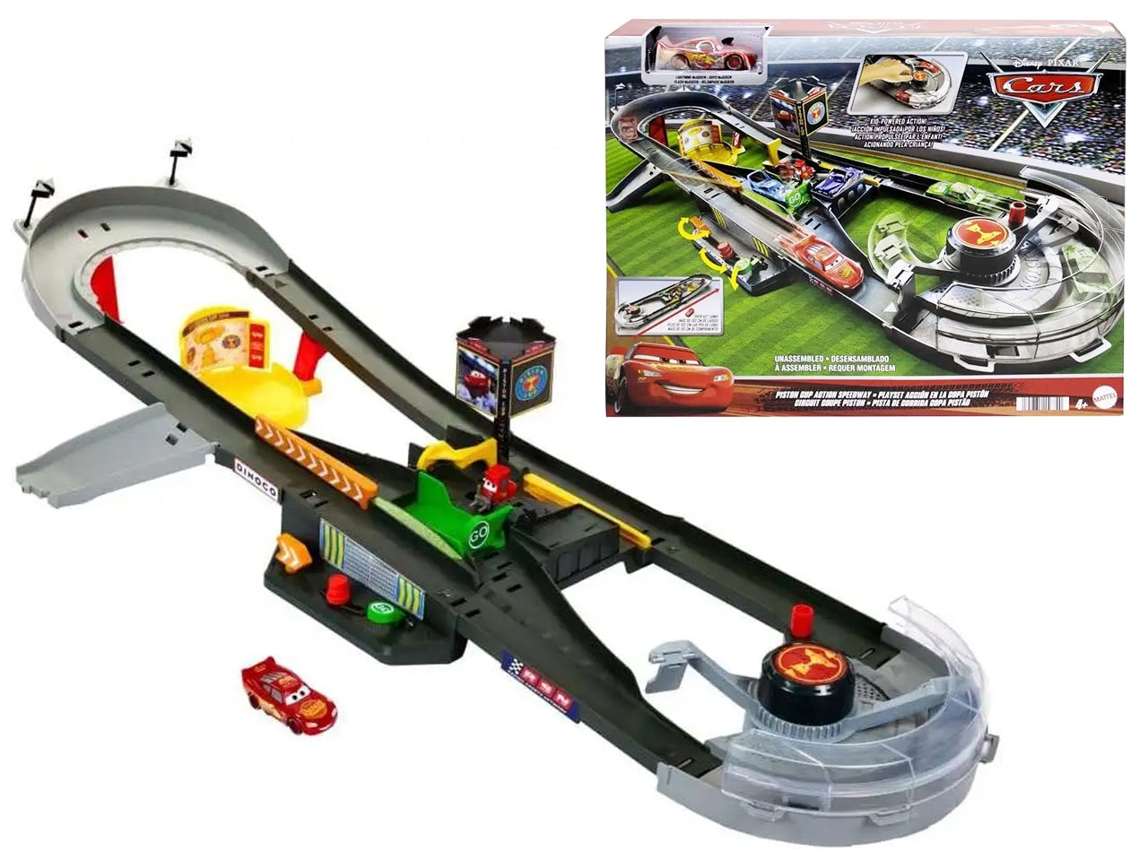 Set da gioco Cars Piston Cup Action Speedway | Mattel