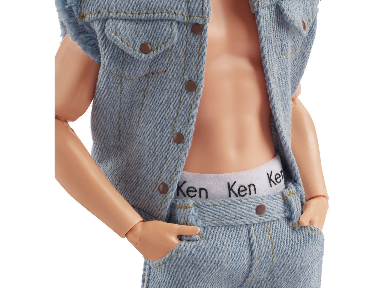 Fashion doll mattel barbie the movie ken denim