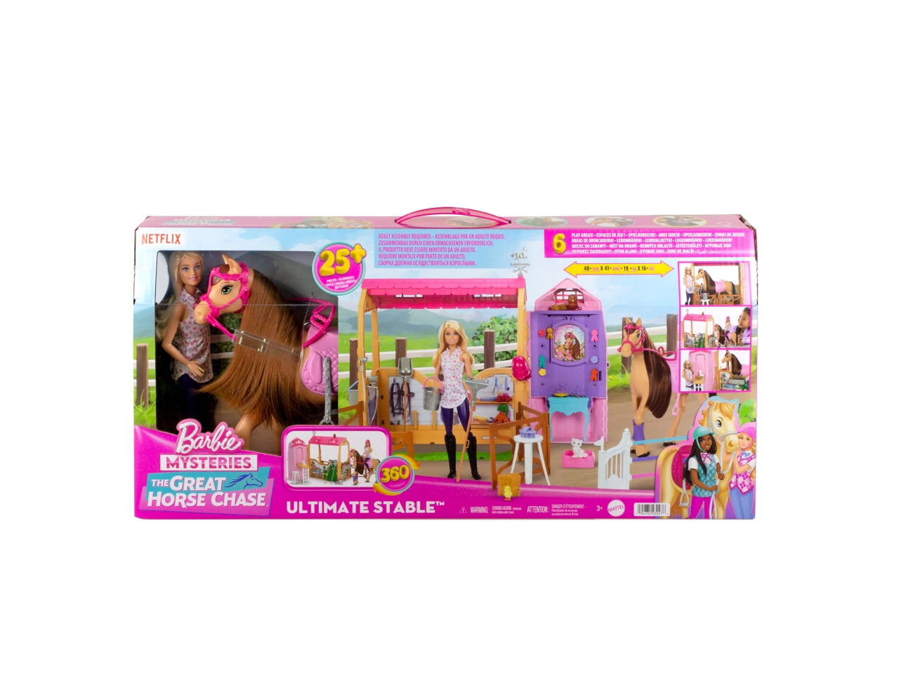 Barbie ranch dei sogni, giocattolo per bambine 3+ Mattel