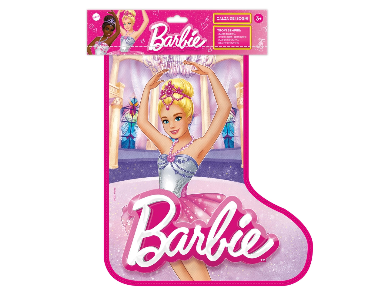 Barbie calza mattel 2024$