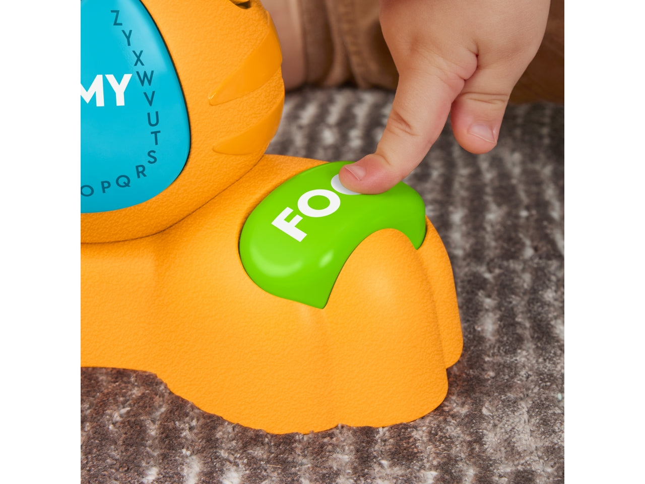 Fisher-Price Animal Band - Carlotta la Tigrotta Prime Scoperte tigre interattiva per l'apprendimento con 50+ canzoni e suoni luci multicolore giocattolo per bambini 9+ mesi HYL04