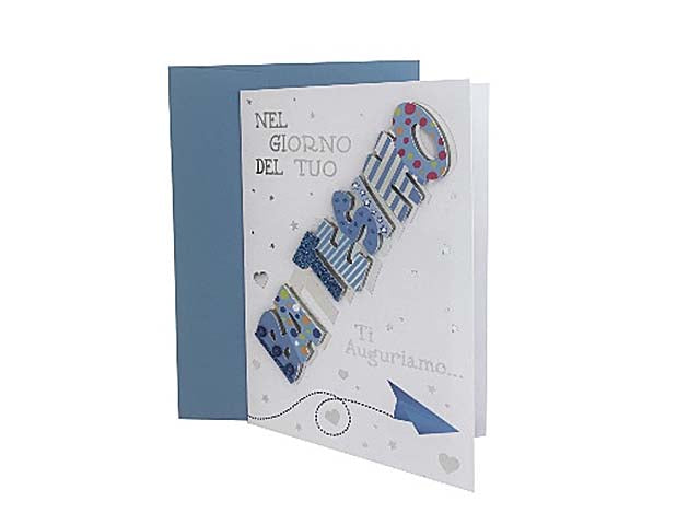 Biglietto auguri battesimo