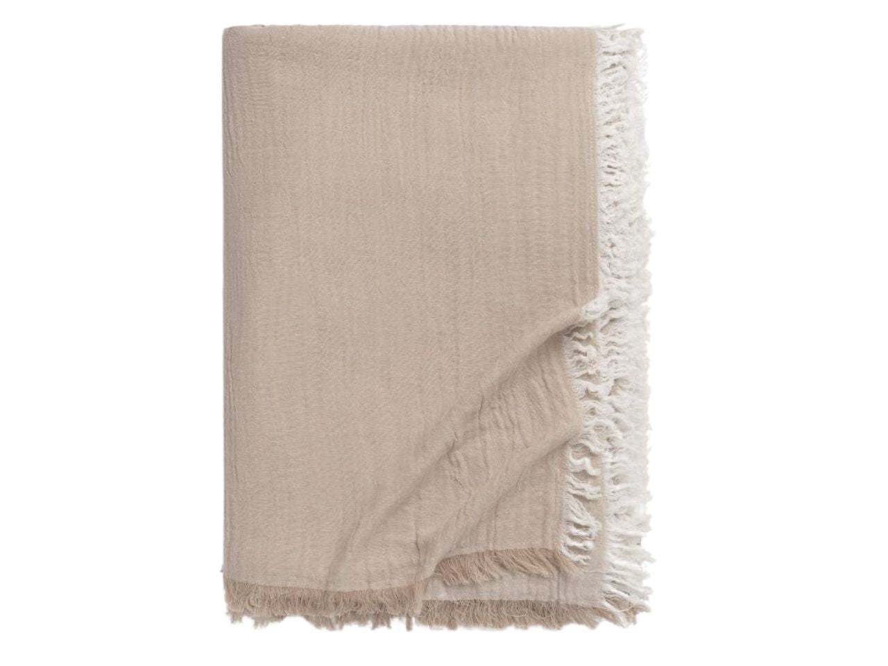 Copriletto 180x260cm colore beige