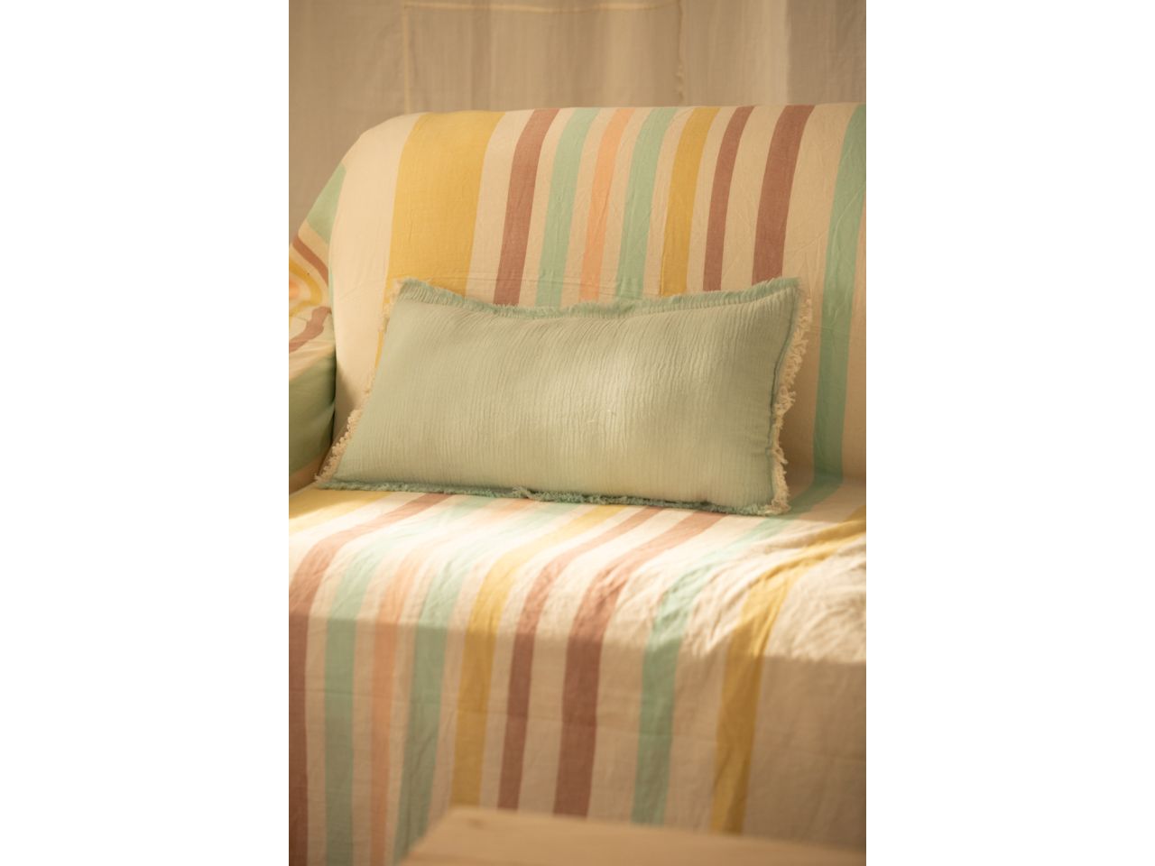 Cuscino layer 30x60cm colore verde chiaro