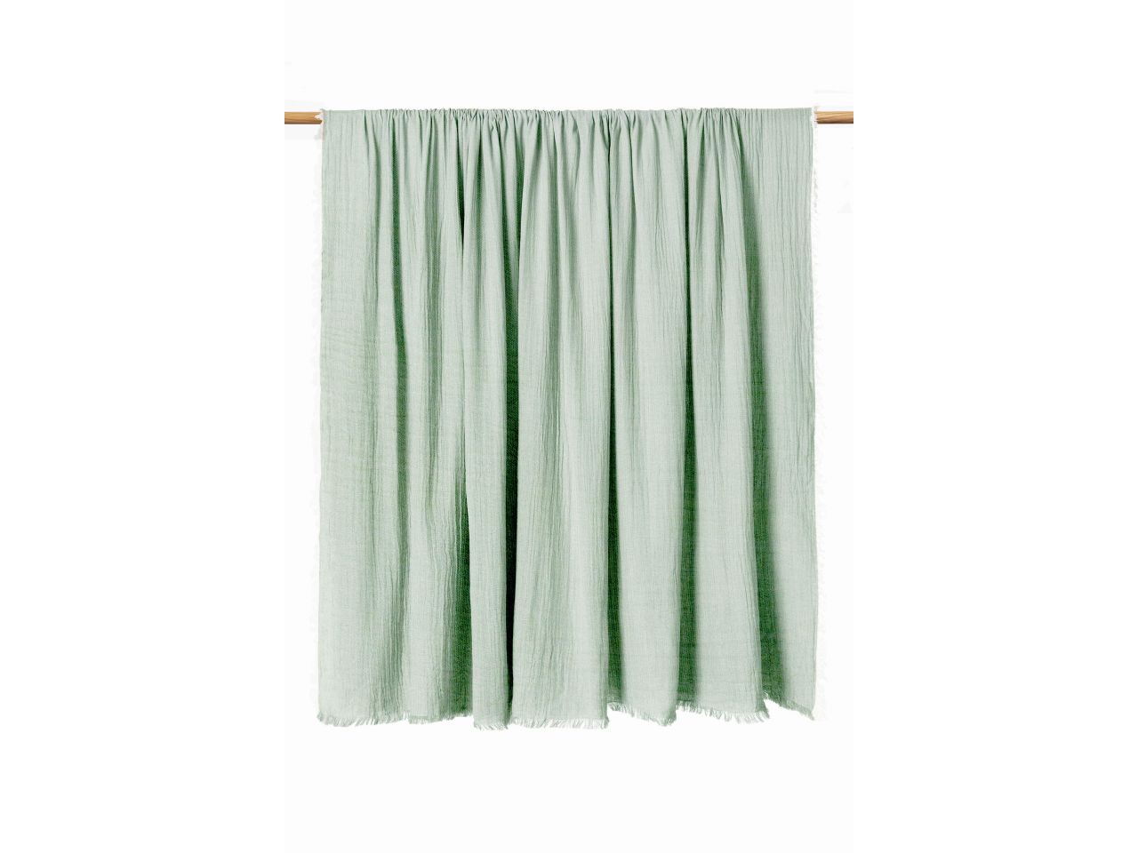 Copriletto 180x260cm colore verde chiaro