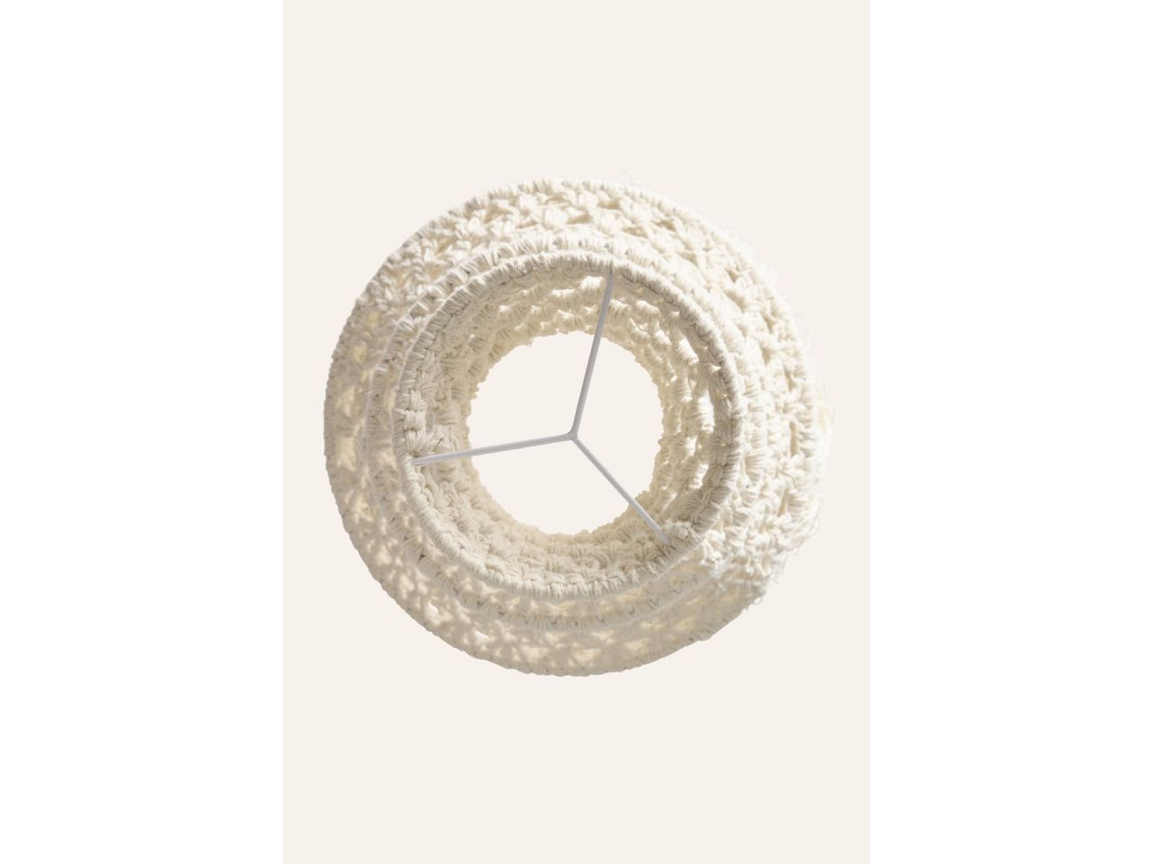 Paralume a soffitto pleko 30x50cm colore ecrù