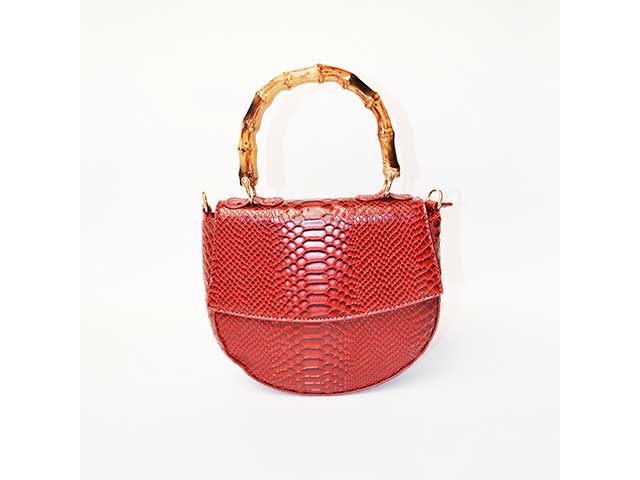 Borsa in ecopelle bordo con ma 269694