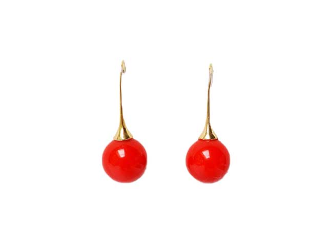 Orecchini c/pendente sfera 270961