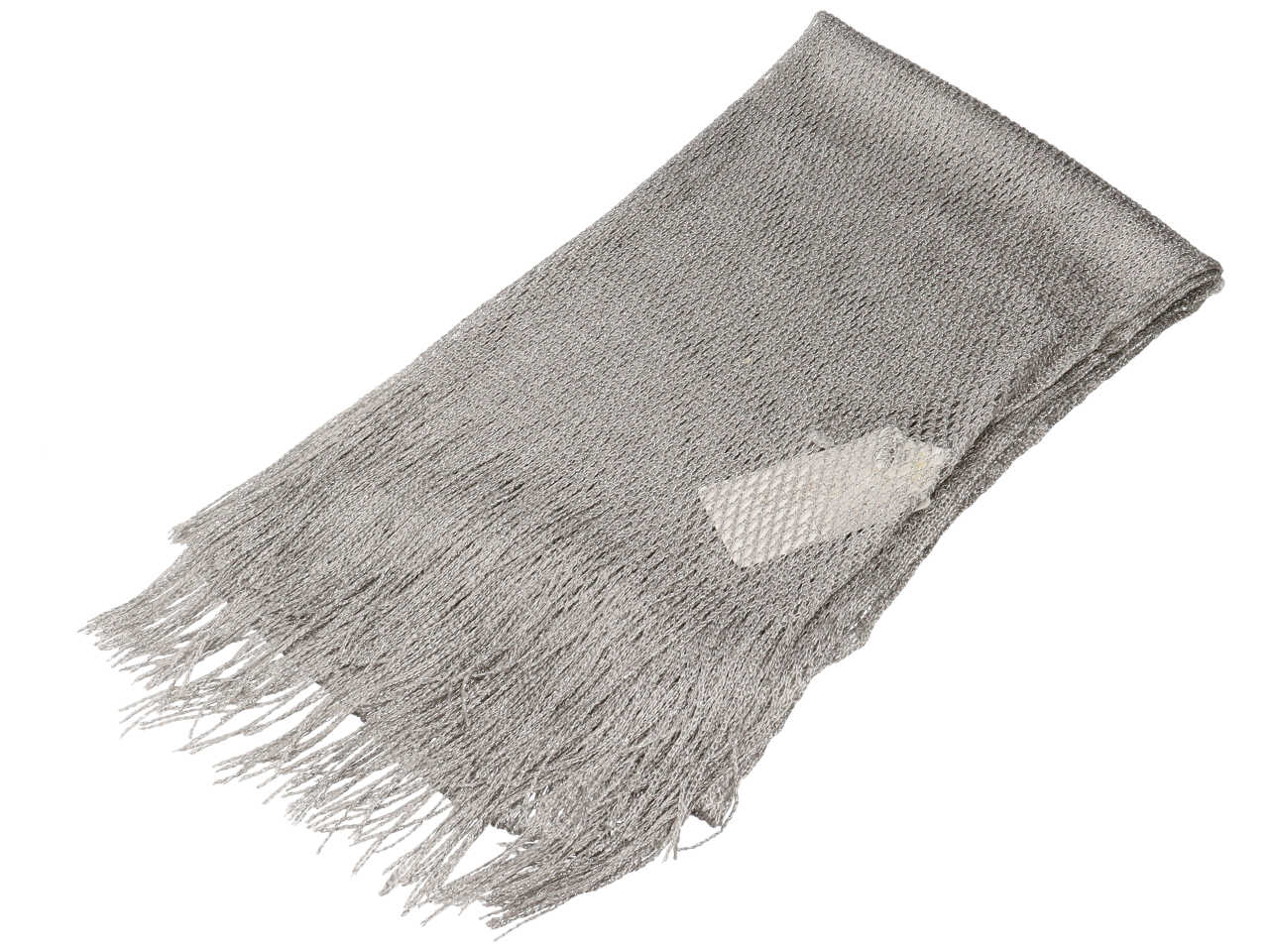 Stola rete argento 50x180 272834