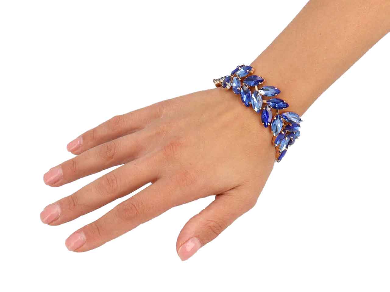 Bracciale con pietre e strass 274022