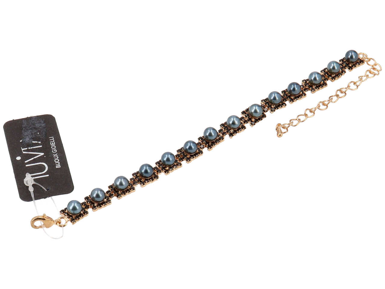 Bracciali strass e perle 274387