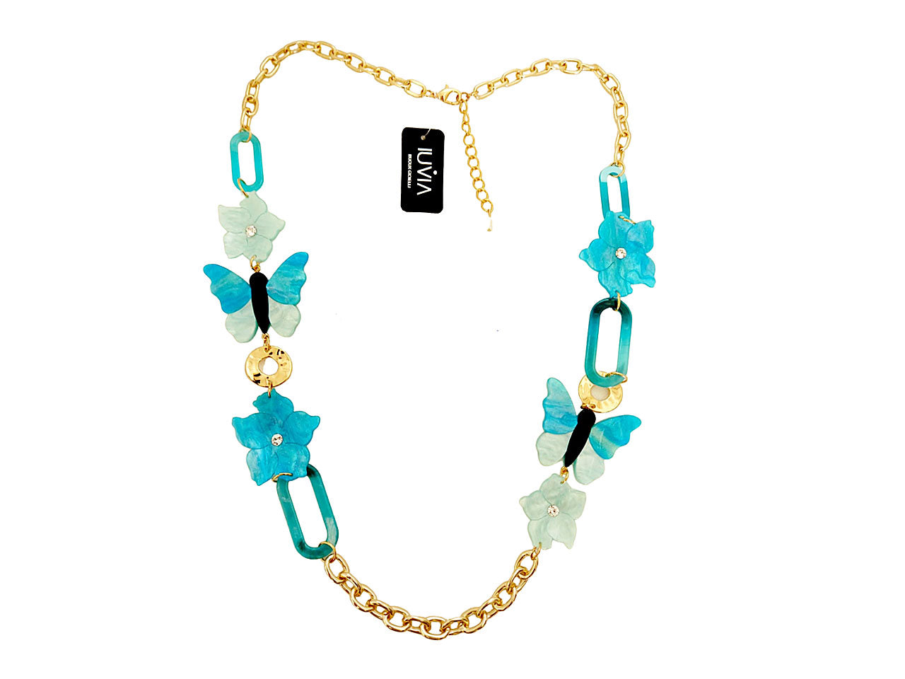 Collana lunga con farfalle 276090