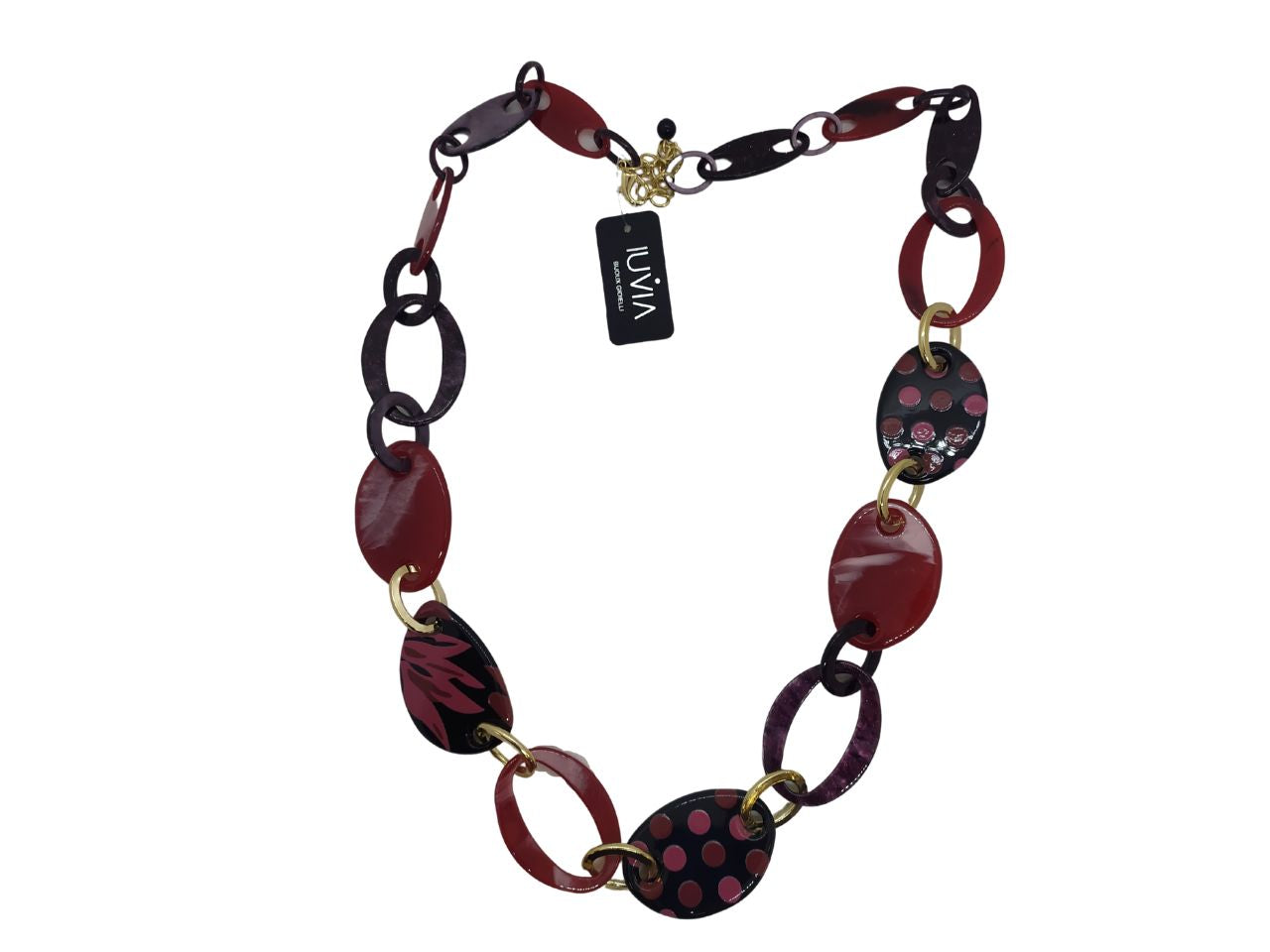 Collana lunga in resina