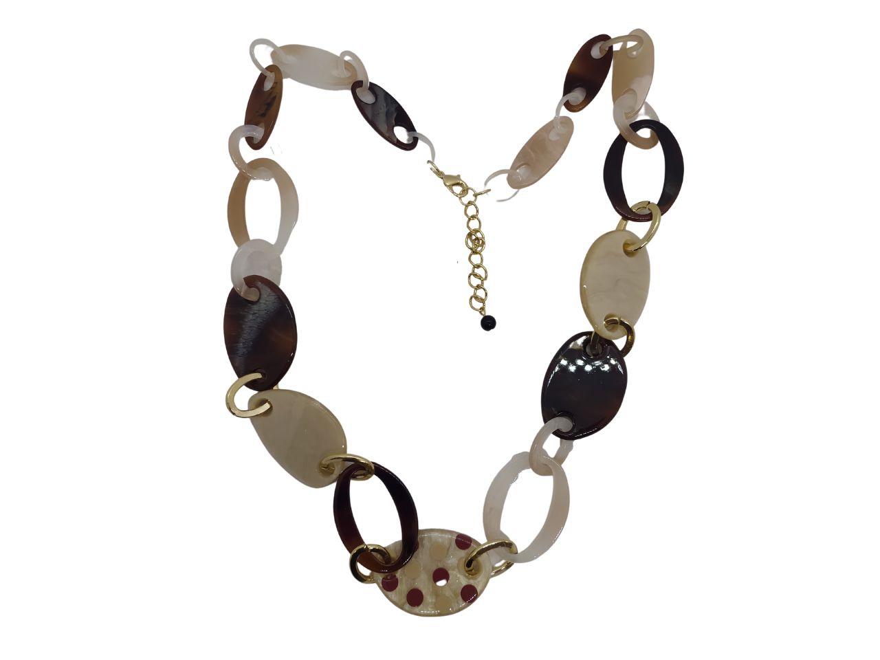 Collana lunga in resina