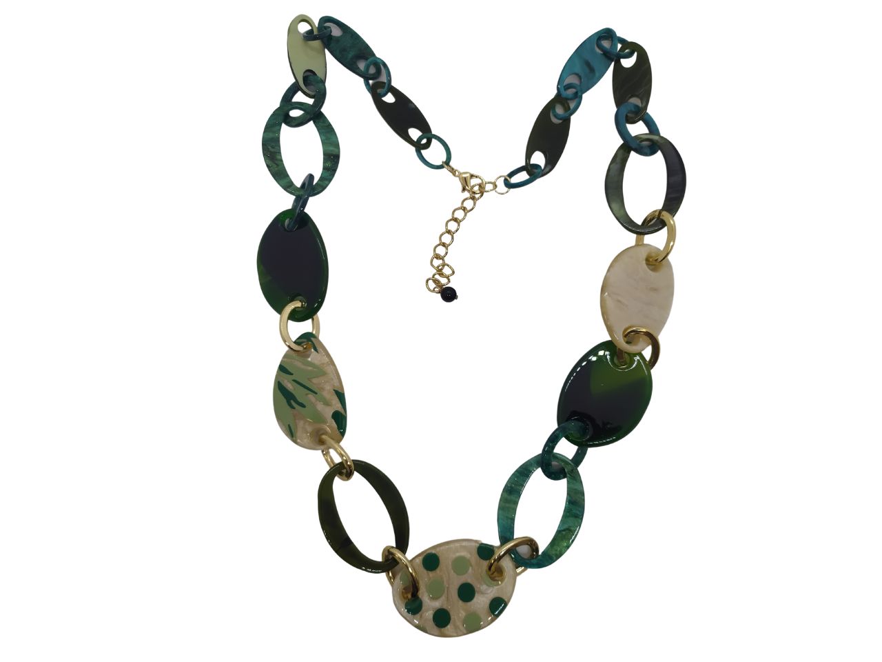 Collana lunga in resina