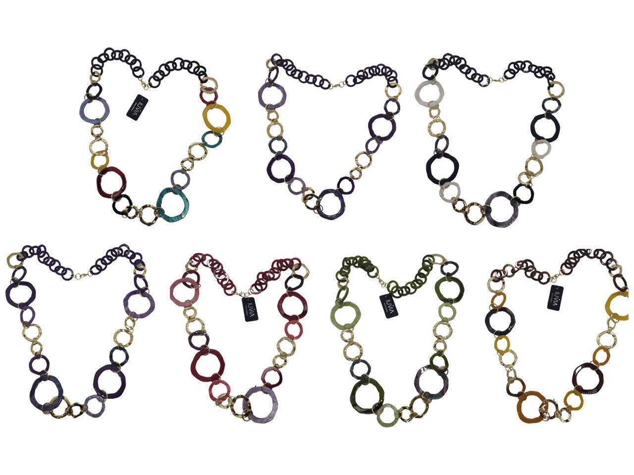 Collana lunga in resina