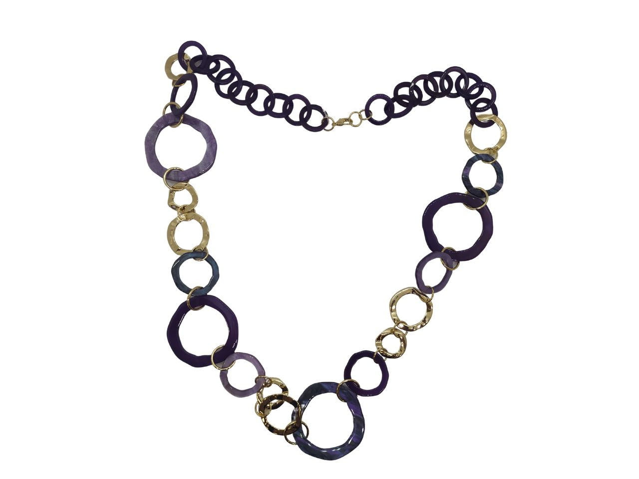 Collana lunga in resina