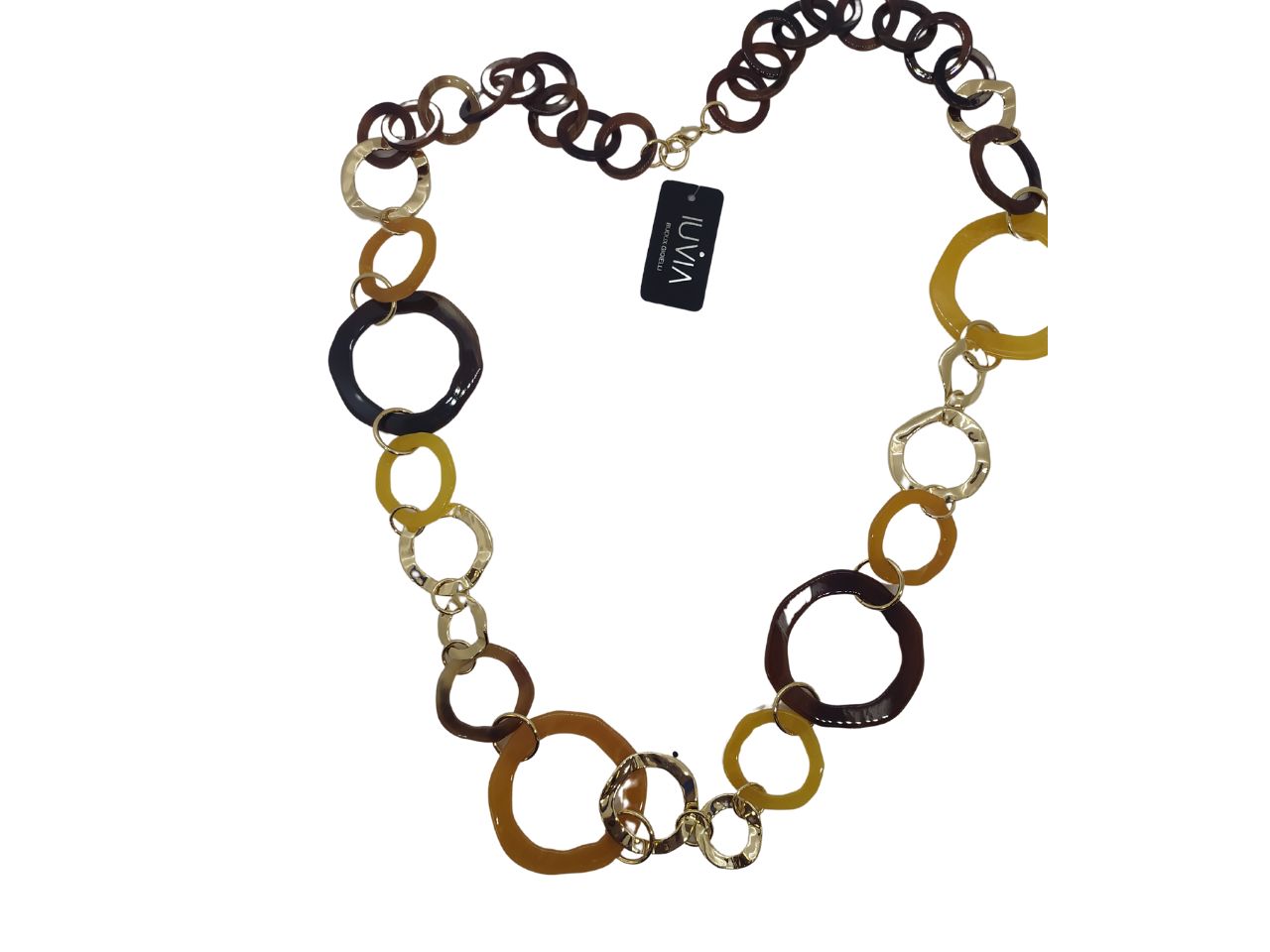 Collana lunga in resina