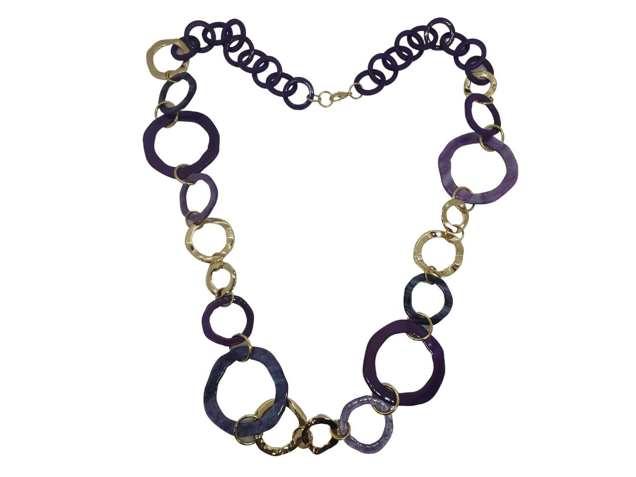 Collana lunga in resina